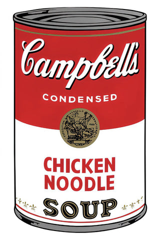 Campbell's Soup Can 11.45 (Chicken Noodle), 1960s printed after-Andy Warhol-Pinto Gallery