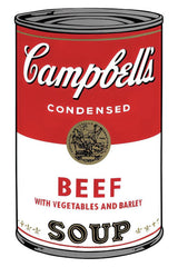 Campbell's Soup Can 11.49 (Beef) (1960s printed later)