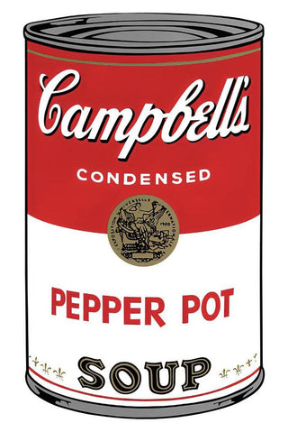 Campbell's Soup Can 11.51 (Pepper Pot), 1960s printed after-Andy Warhol-Pinto Gallery