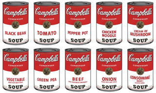 Campbell's Soup Can I Portfolio (10 prints), 1960s printed after-Andy Warhol-Pinto Gallery