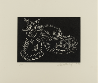 Cats Black, 2022-Ai Weiwei-Pinto Gallery