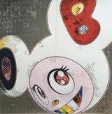 DOB in Pure White Robe (Navy & Vermilion), 2013