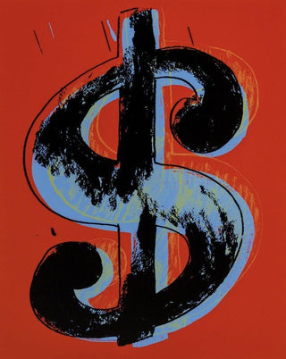 Dollars Signs (set of 4), 1967 printed later-Andy Warhol-Pinto Gallery