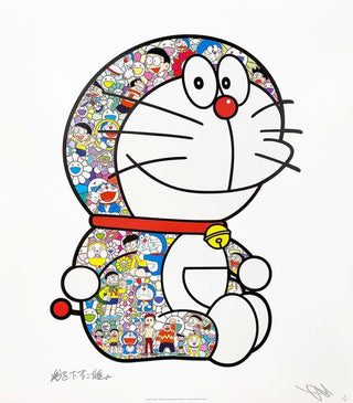 Doraemon Sitting Up: “He-he”, 2021-Takashi Murakami-Pinto Gallery