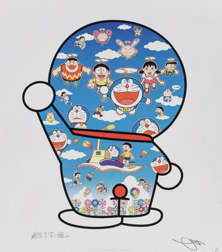 Doraemon and Friends Under the Blue Sky, 2020-Takashi Murakami-Pinto Gallery