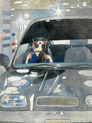 Drive with a night dog, 2006-Aya Takano-Pinto Gallery