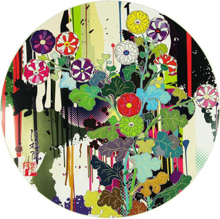 I Recall The Time When My Feet Lifted Off The Ground, Ever So Slightly – Kōrin – Chrysanthemum, 2010-Takashi Murakami-Pinto Gallery