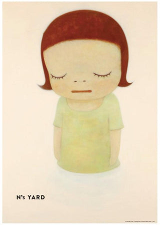 In the Milky Lake Thinking One, 2021-Yoshitomo Nara-Pinto Gallery