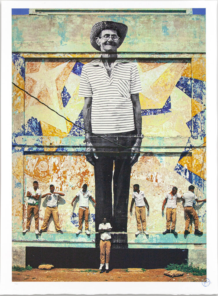 JR - The Wrinkles of The City, La Havana, Antonio Cruz Gordillo, Cuba, 2012, 2020 - Pinto Gallery