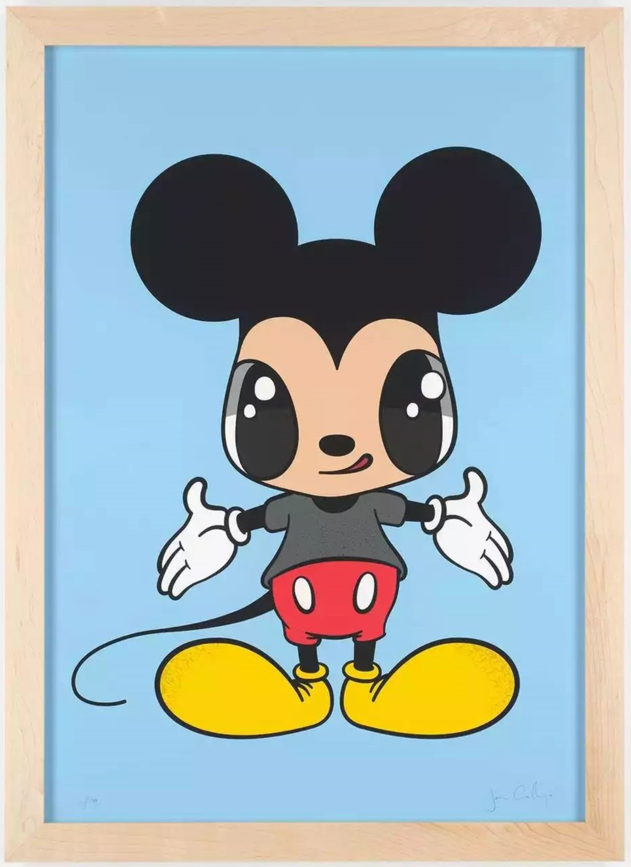Javier Calleja - Mickey Mouse Now and Future, 2021 - Pinto Gallery