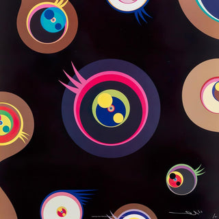 Jellyfish Eyes - Black 1, 2011-Takashi Murakami-Pinto Gallery