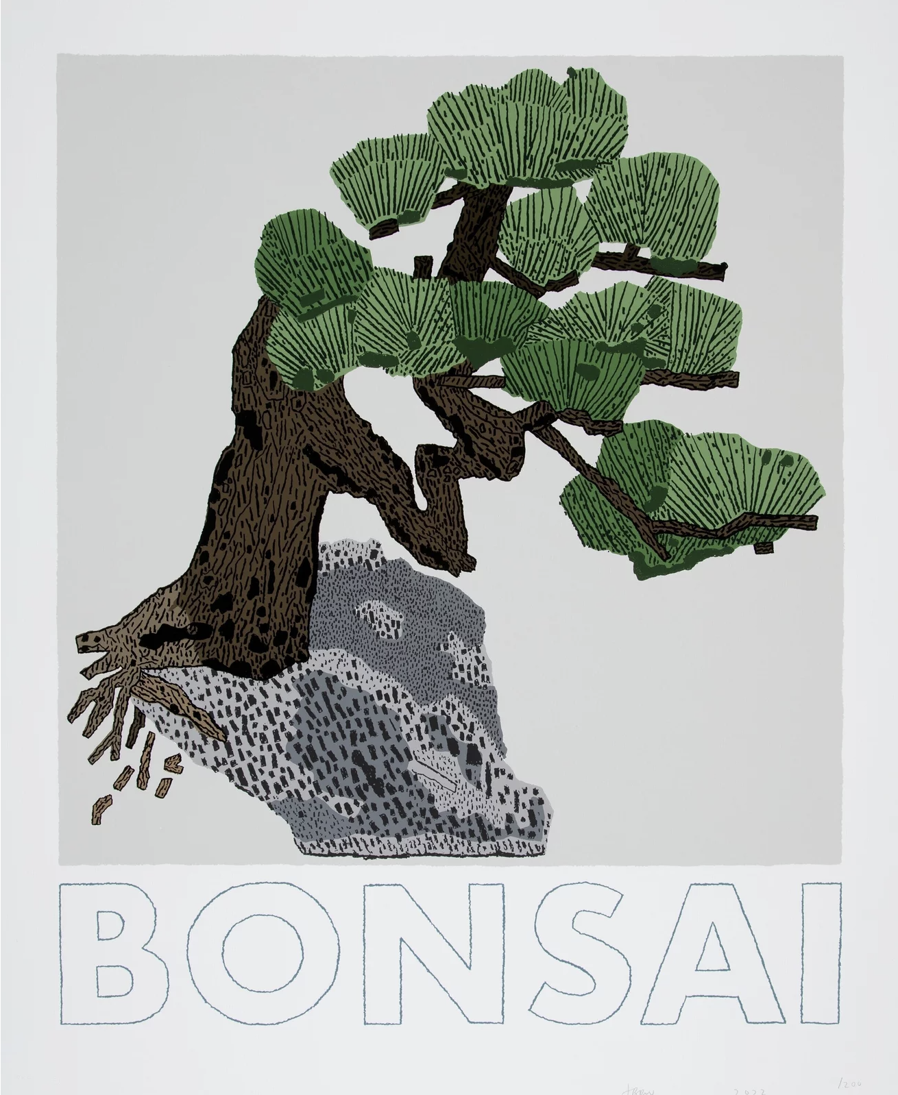 Jonas Wood - Bonsai, 2022 - Pinto Gallery