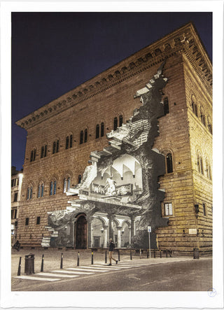 La Ferita, 25 Mars 2021, 19H07, Palazzo Strozzi, Florence, Italie, 2021, 2021-JR-Pinto Gallery