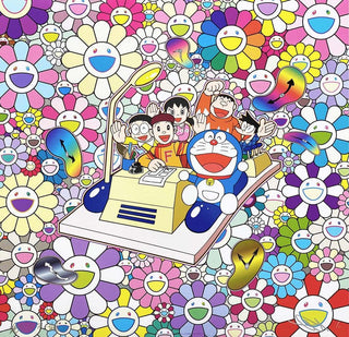 Let’s Go on the Time Machine, 2021-Takashi Murakami-Pinto Gallery
