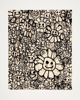 MADSAKI Flowers B Beige (working title), 2017-Takashi Murakami-Pinto Gallery