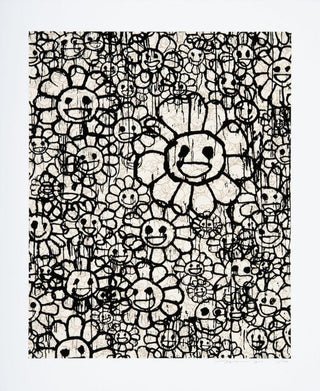 MADSAKI Flowers C Beige (working title), 2017-Takashi Murakami-Pinto Gallery