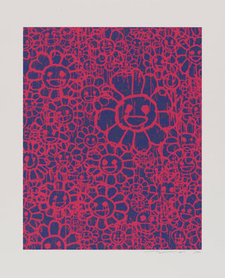 MADSAKI Flowers C Pink (working title), 2017-Takashi Murakami-Pinto Gallery