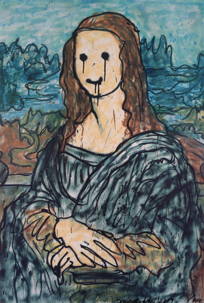 MADSAKI - Mona Lisa 3P (Inspired by Leonardo da Vinci), 2019 - Pinto Gallery