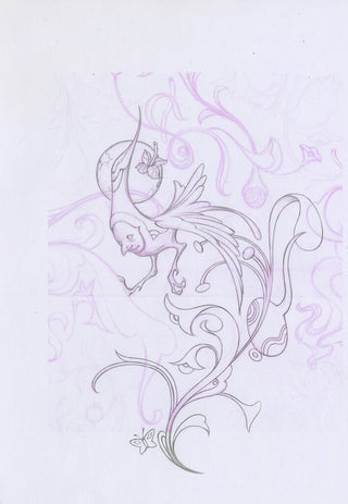 Megaflora Ornament Magpie, 2023-James Jean-Pinto Gallery