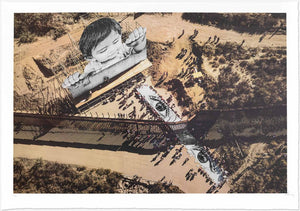 Migrants, Mayra, Picnic Across the Border, General View, Tecate, Mexico - U.S.A., 2022