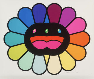Multicolor Double Face: Black, 2020-Takashi Murakami-Pinto Gallery