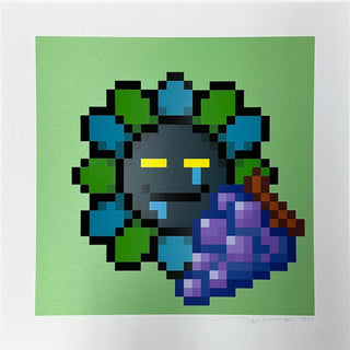 Murakami Flower #11555 Grape, 2023-Takashi Murakami-Pinto Gallery
