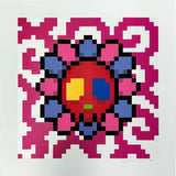 Murakami Flower #3426 skull face, 2023