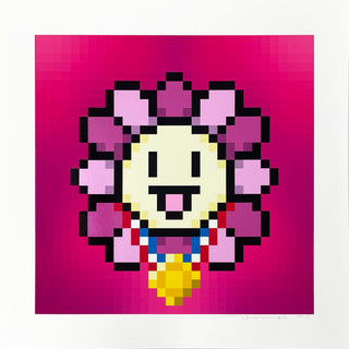 Murakami Flower #7780 gold medal, 2023-Takashi Murakami-Pinto Gallery