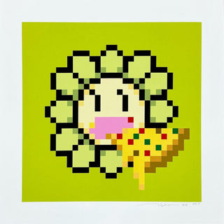 Murakami Flower #9489 Pizza, 2023-Takashi Murakami-Pinto Gallery