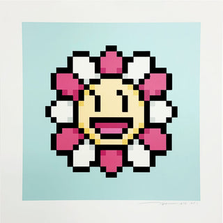Murakami.Flower #0085 Smiling girl, 2023-Takashi Murakami-Pinto Gallery