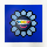 Murakami.Flower #0374 Rainbow Glass, 2023