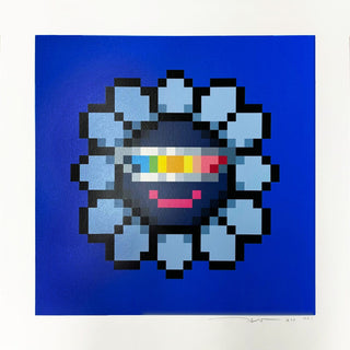 Murakami.Flower #0374 Rainbow Glass, 2023-Takashi Murakami-Pinto Gallery
