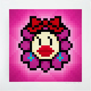 Murakami.Flower #0742 Dressed up girl, 2023-Takashi Murakami-Pinto Gallery