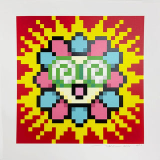 Murakami.Flower #0880 Shocked and dizzy, 2023-Takashi Murakami-Pinto Gallery