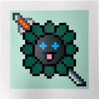 Murakami.Flower #11632 Japanese sword, 2023-Takashi Murakami-Pinto Gallery