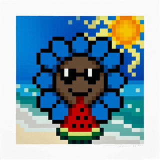 Murakami.Flower #2102 Summer Vacation, 2023-Takashi Murakami-Pinto Gallery