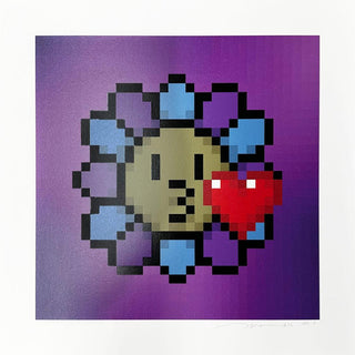 Murakami.Flower #4212 Love & Kiss, 2023-Takashi Murakami-Pinto Gallery