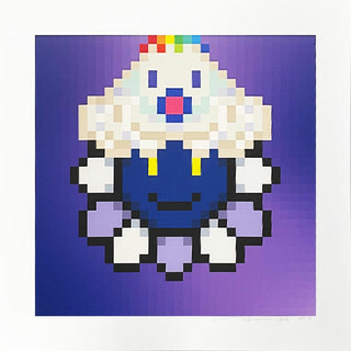 Murakami.Flower #4970 Octopus Cap White, 2023-Takashi Murakami-Pinto Gallery