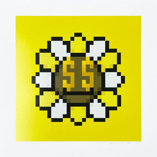 Murakami.Flower #7555 Blinded by gold, 2023-Takashi Murakami-Pinto Gallery