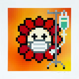 Murakami.Flower #9156 Fighting illness, 2023
