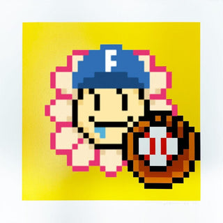 Murakami.Flower #9275 Baseball Catcher, 2023-Takashi Murakami-Pinto Gallery