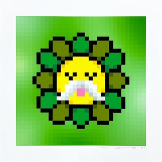 Murakami.Flower #9656 bearded man, 2023-Takashi Murakami-Pinto Gallery