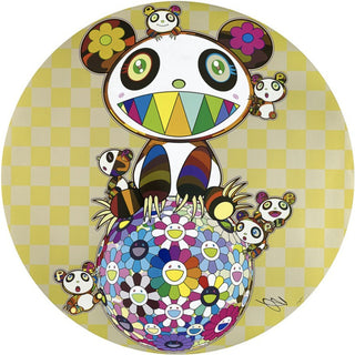 Panda, Panda Cubs, and Flowerball, 2019-Takashi Murakami-Pinto Gallery