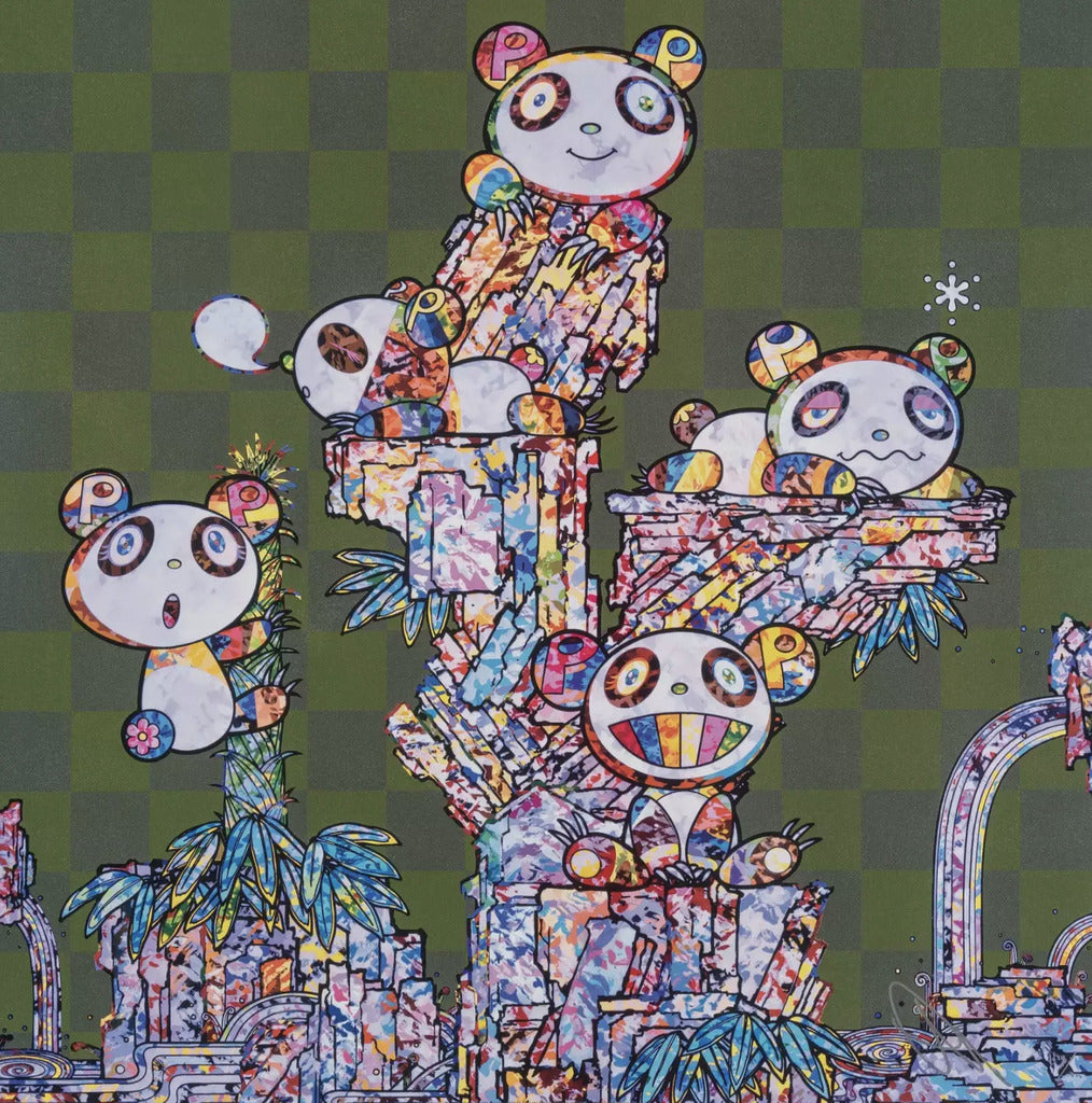 村上隆 『Panda Cuba Panda Panda』 Takashi Murakami 村上隆| I. Panda And Child Panda Flowerball / Ii.