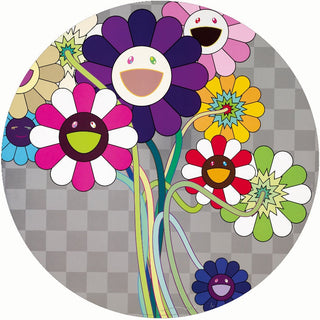 Purple Flowers In A Bouquet, 2010-Takashi Murakami-Pinto Gallery