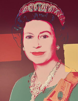 Queen Elizabeth II of the United Kingdom Diamond Dust, 1967 printed later-Andy Warhol-Pinto Gallery