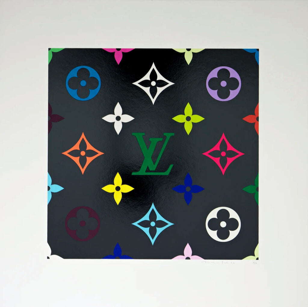 Takashi Murakami × Eguchi Hisashiハートハンド × フラワーカモ グリーン Takashi Murakami: Louis Vuitton – Pinto Gallery