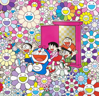 Saved by Dokodemo Door (Anywhere Door), 2021-Takashi Murakami-Pinto Gallery