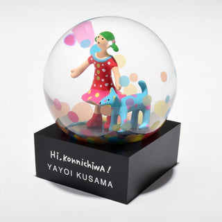 Snow Globe (Hi, Konnichiwa!), 2019-Yayoi Kusama-Pinto Gallery