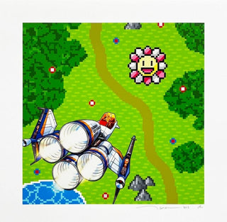 Soaring and Incoming - In the Meadow -, 2023-Takashi Murakami-Pinto Gallery